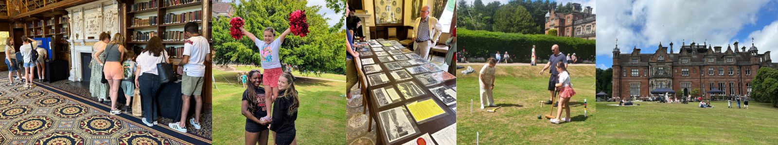 Montage of photos from Keele Day 2025